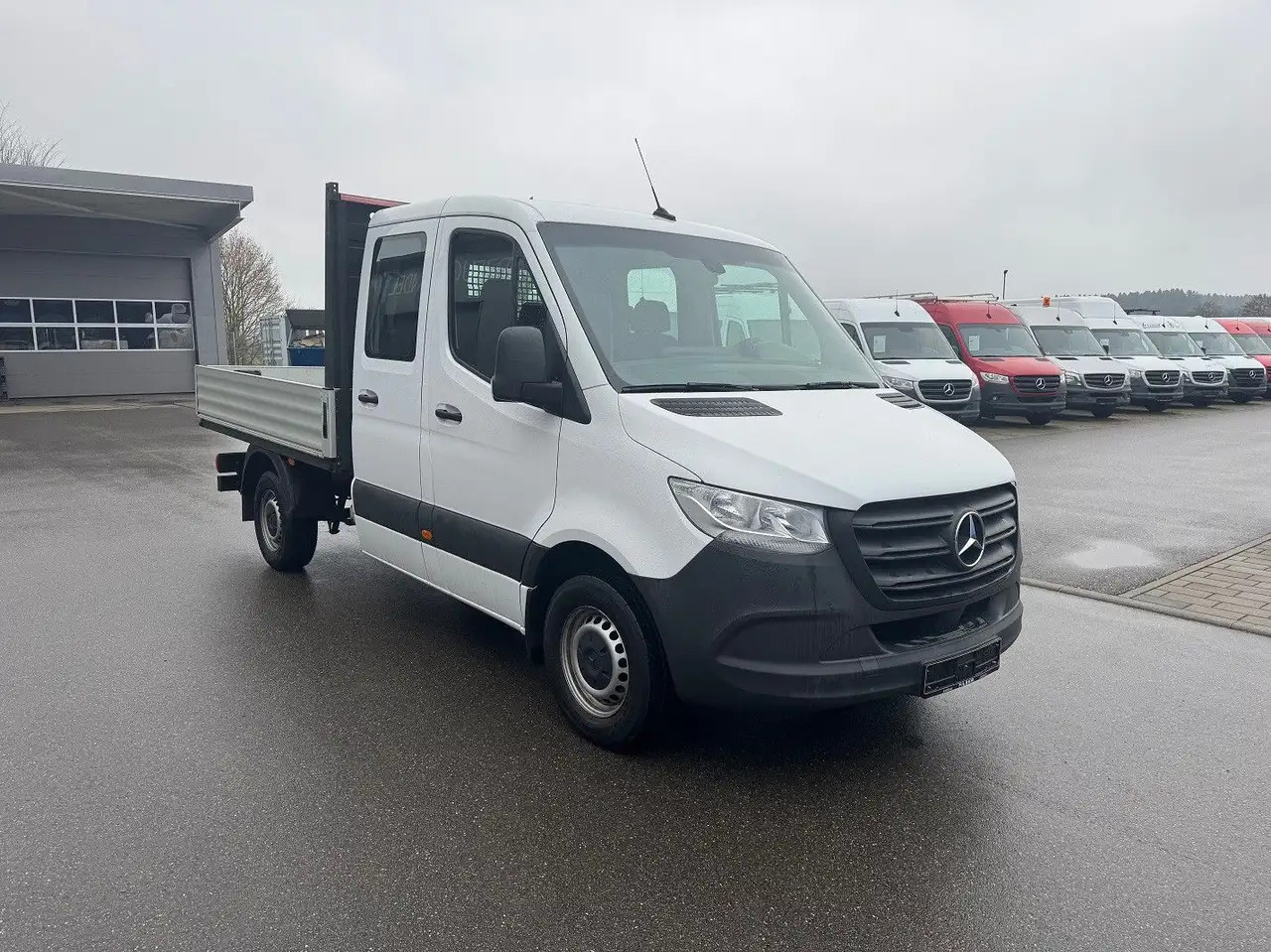 Mercedes-Benz Sprinter 314 CDI Lang DoKa Pritsche Klima AHK - Open body delivery van, Combi van: picture 2 Mercedes-Benz Sprinter 314 CDI Lang DoKa Pritsche Klima AHK - Open body delivery van, Combi van: picture 2