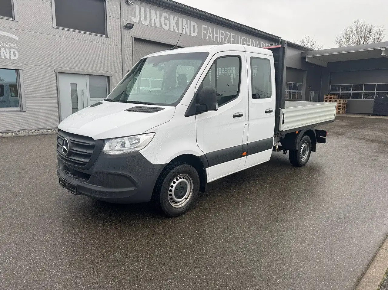 Mercedes-Benz Sprinter 314 CDI Lang DoKa Pritsche Klima AHK - Open body delivery van, Combi van: picture 1 Mercedes-Benz Sprinter 314 CDI Lang DoKa Pritsche Klima AHK - Open body delivery van, Combi van: picture 1