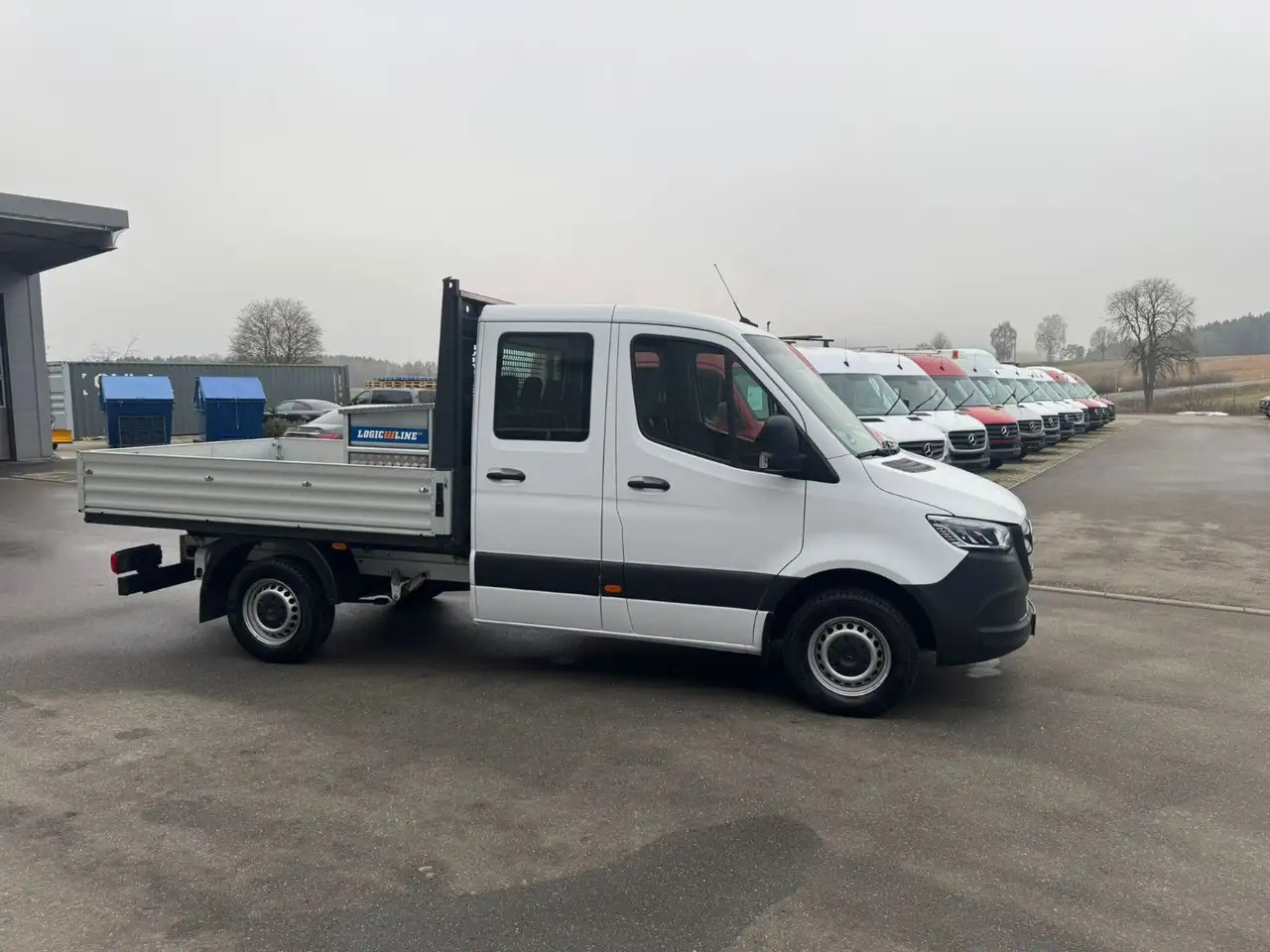 Mercedes-Benz Sprinter 314 CDI Lang DoKa Pritsche LED Klima - Open body delivery van, Combi van: picture 4 Mercedes-Benz Sprinter 314 CDI Lang DoKa Pritsche LED Klima - Open body delivery van, Combi van: picture 4