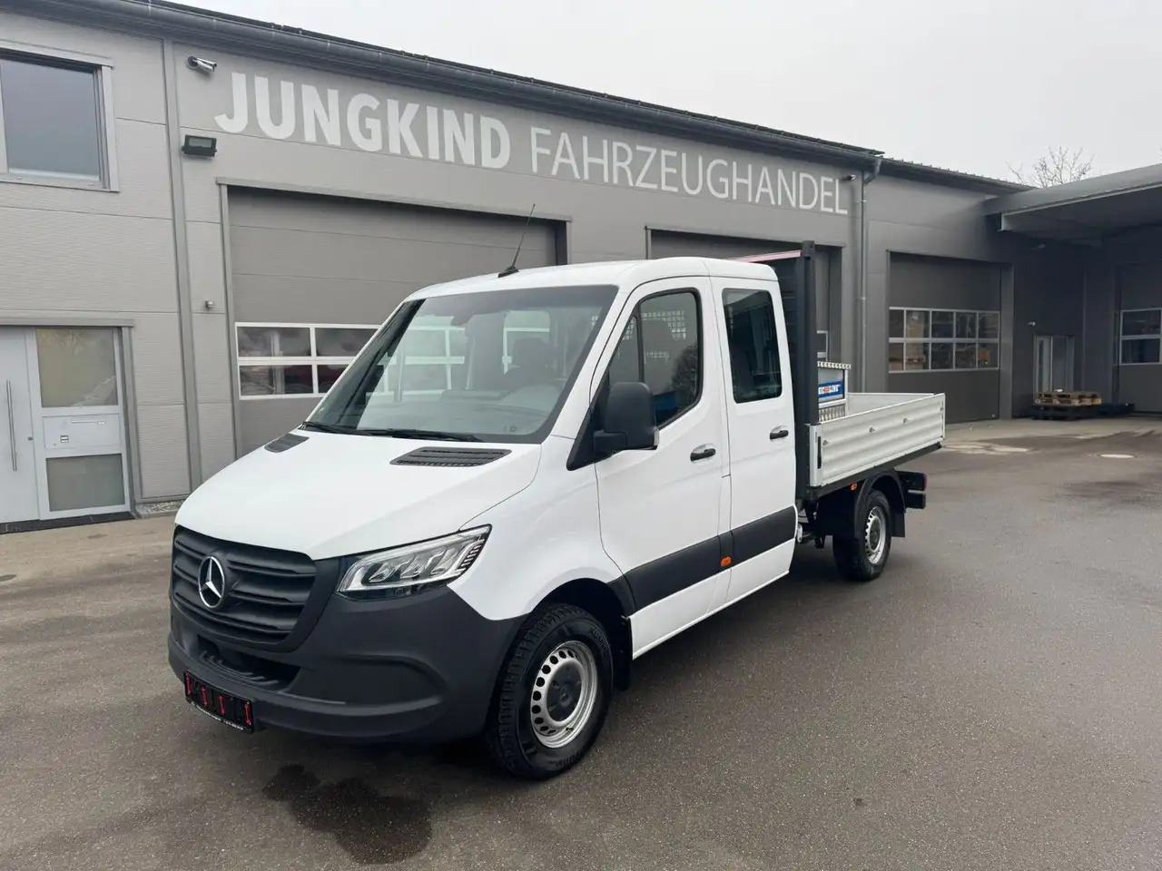 Mercedes-Benz Sprinter 314 CDI Lang DoKa Pritsche LED Klima - Open body delivery van, Combi van: picture 1 Mercedes-Benz Sprinter 314 CDI Lang DoKa Pritsche LED Klima - Open body delivery van, Combi van: picture 1