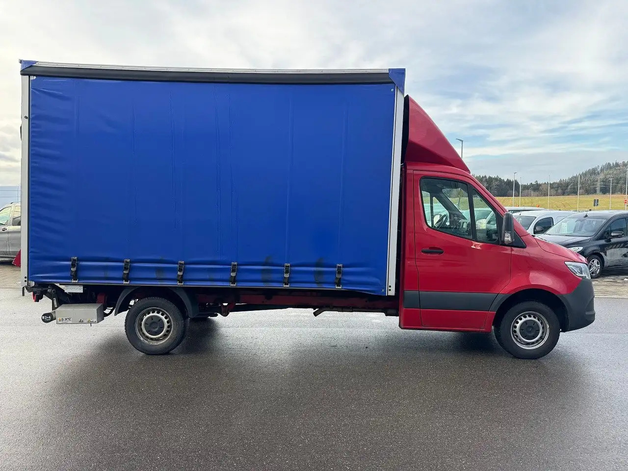 Mercedes-Benz Sprinter 319 CDI Maxi Lang Pritsche Plane MBUX - Curtain side van: picture 4 Mercedes-Benz Sprinter 319 CDI Maxi Lang Pritsche Plane MBUX - Curtain side van: picture 4