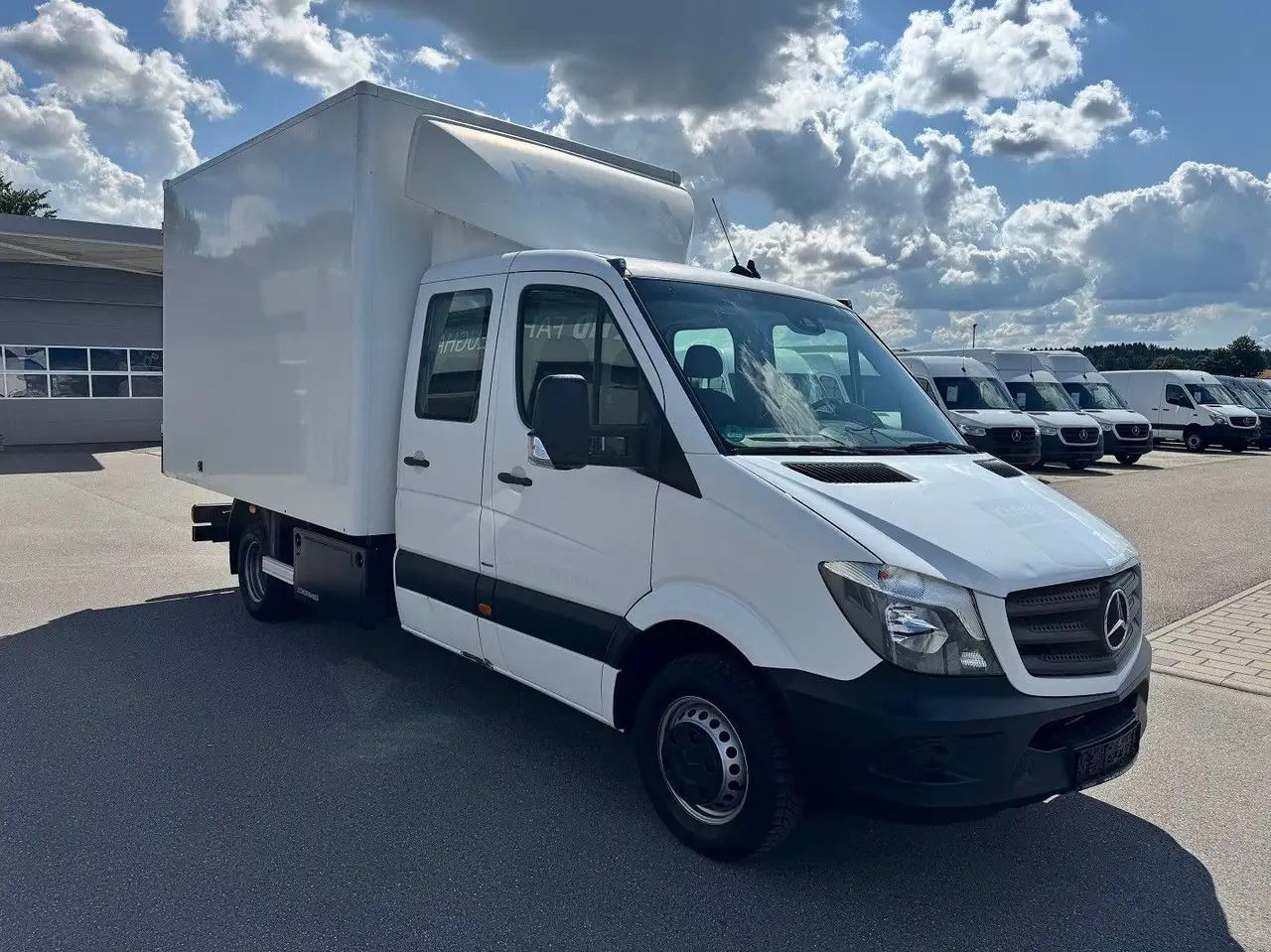 Mercedes-Benz Sprinter 519 CDI Maxi Lang DoKa Koffer AHK Klima - Closed box van, Combi van: picture 2 Mercedes-Benz Sprinter 519 CDI Maxi Lang DoKa Koffer AHK Klima - Closed box van, Combi van: picture 2