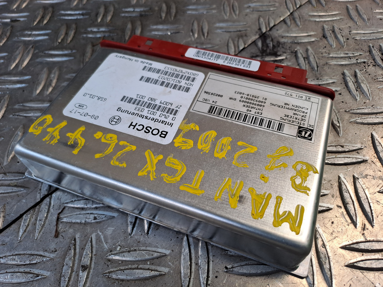 Gebrauchtes MAN TGX 26.440 Steuergerät Intarder, Artikel - Nr.: 81.25810 - 6023 - ECU for Truck: picture 3 Gebrauchtes MAN TGX 26.440 Steuergerät Intarder, Artikel - Nr.: 81.25810 - 6023 - ECU for Truck: picture 3