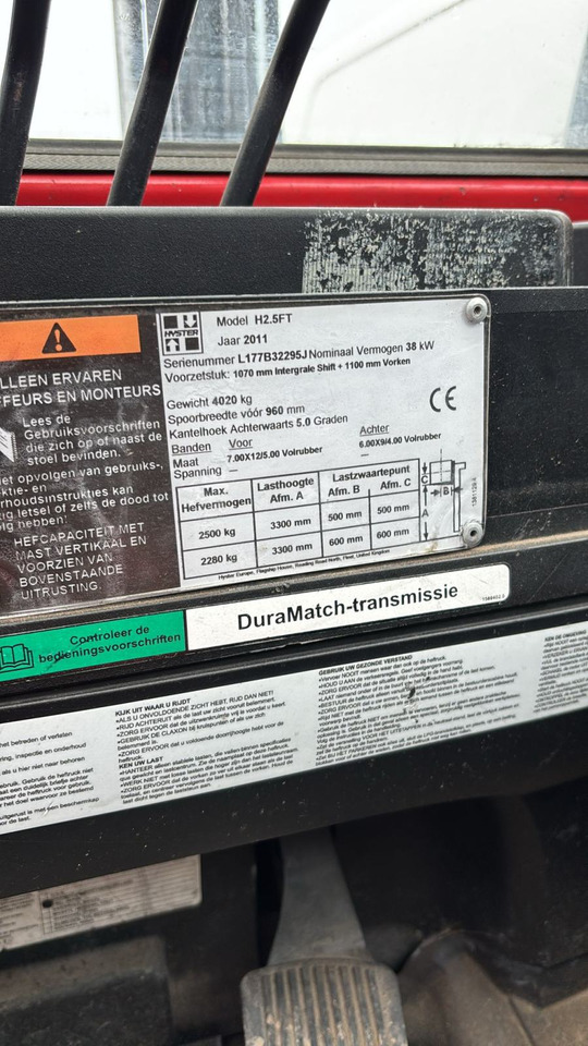 Hyster 2,5 t - LPG forklift: picture 2 Hyster 2,5 t - LPG forklift: picture 2