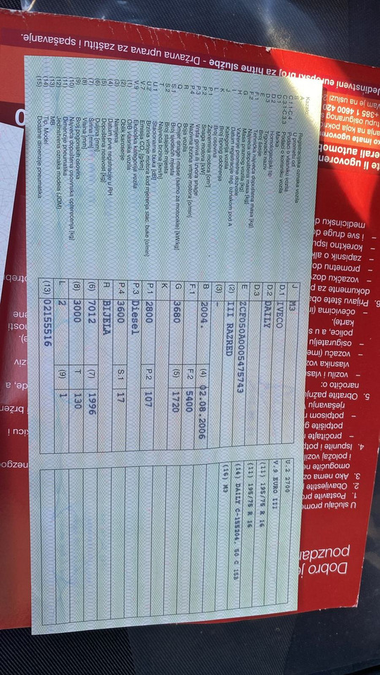 Iveco, 2004 god. - Minibus, Passenger van: picture 3 Iveco, 2004 god. - Minibus, Passenger van: picture 3