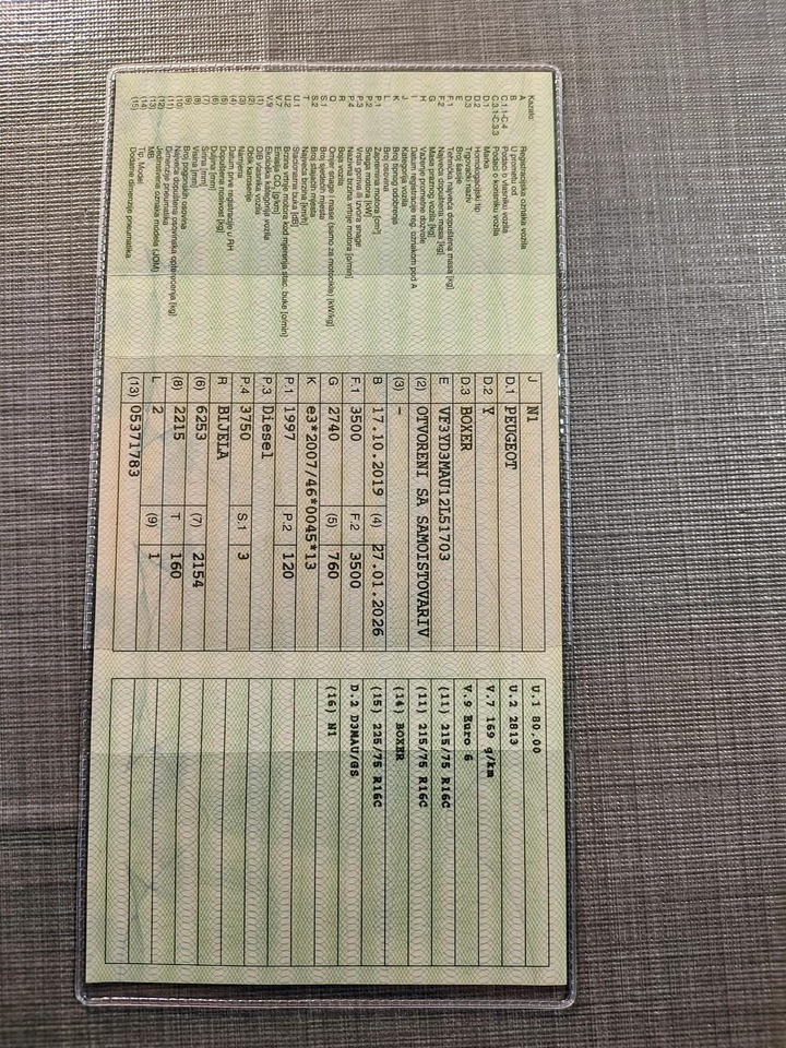 Peugeot Boxer, 2019 god. - Tipper van: picture 4 Peugeot Boxer, 2019 god. - Tipper van: picture 4