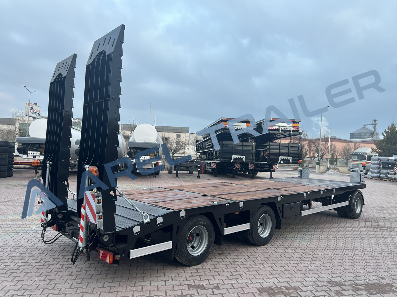 AREL TRAILER 2+1 AXLE DRAWBAR REMORQUE TRAILER - Low loader trailer: picture 3 AREL TRAILER 2+1 AXLE DRAWBAR REMORQUE TRAILER - Low loader trailer: picture 3