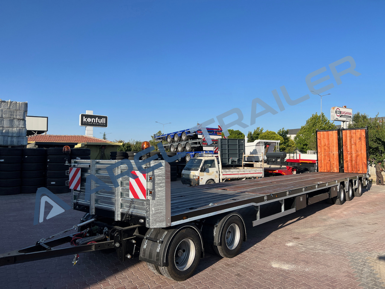 AREL TRAILER 3+2 5 AXLE DRAWBAR REMORQUE TRAILER - Low loader trailer: picture 3 AREL TRAILER 3+2 5 AXLE DRAWBAR REMORQUE TRAILER - Low loader trailer: picture 3
