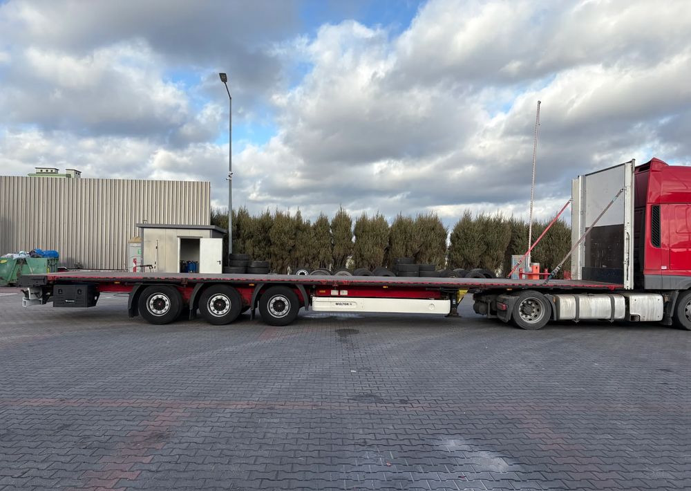 Dropside/ Flatbed semi-trailer Wielton NS3K: picture 8