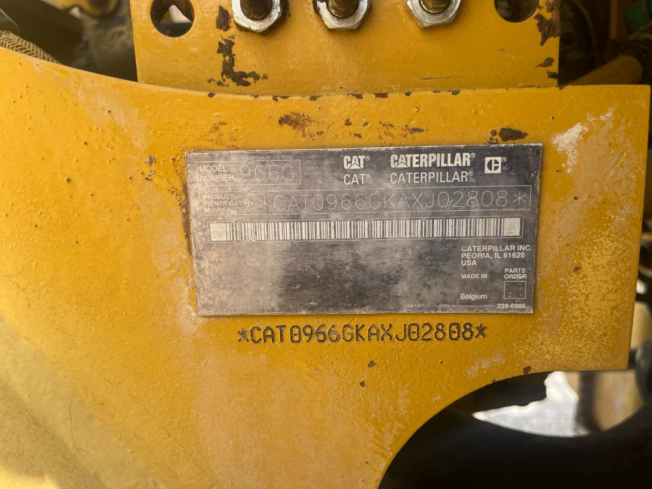 CATERPILLAR 966GII - Wheel loader: picture 2 CATERPILLAR 966GII - Wheel loader: picture 2