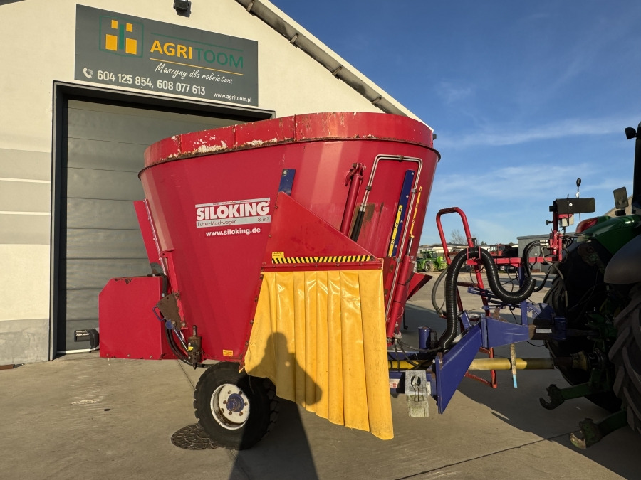 Wóz paszowy Siloking 8m3 - Forage mixer wagon: picture 1 Wóz paszowy Siloking 8m3 - Forage mixer wagon: picture 1