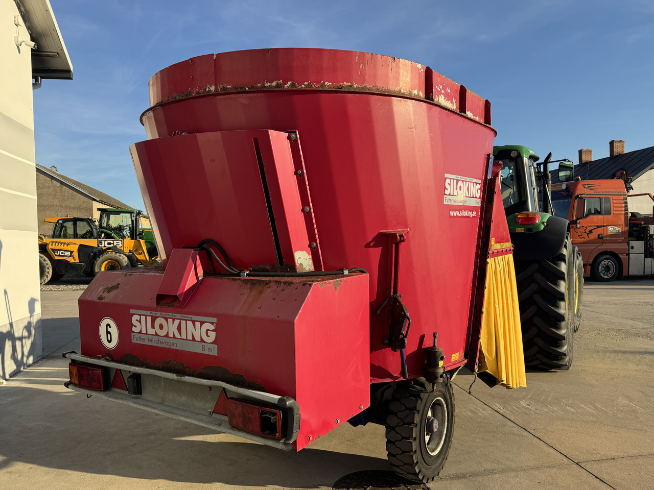 Wóz paszowy Siloking 8m3 - Forage mixer wagon: picture 5 Wóz paszowy Siloking 8m3 - Forage mixer wagon: picture 5