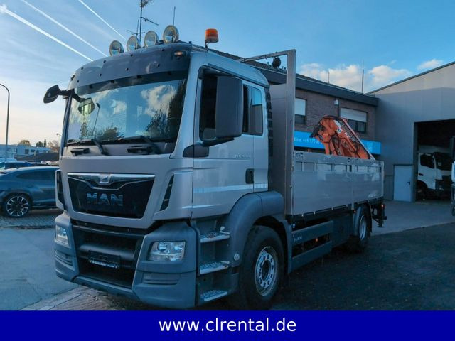 MAN TGS 18.400BL Kran Terex/Atlas Funk - Dropside/ Flatbed truck, Crane truck: picture 1 MAN TGS 18.400BL Kran Terex/Atlas Funk - Dropside/ Flatbed truck, Crane truck: picture 1