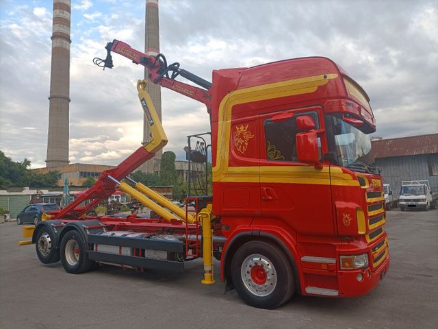 Scania R 500-Kran EPSILON-6x2-KLIM.-Ret. - Hook lift truck, Crane truck: picture 3 Scania R 500-Kran EPSILON-6x2-KLIM.-Ret. - Hook lift truck, Crane truck: picture 3