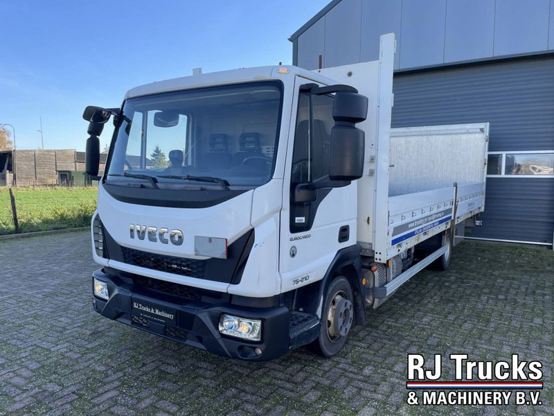 Iveco EuroCargo 75.210 - 4x2 EURO 6, Taillift, Airco, PTO, Xenon, Manual - Dropside/ Flatbed truck: picture 2 Iveco EuroCargo 75.210 - 4x2 EURO 6, Taillift, Airco, PTO, Xenon, Manual - Dropside/ Flatbed truck: picture 2