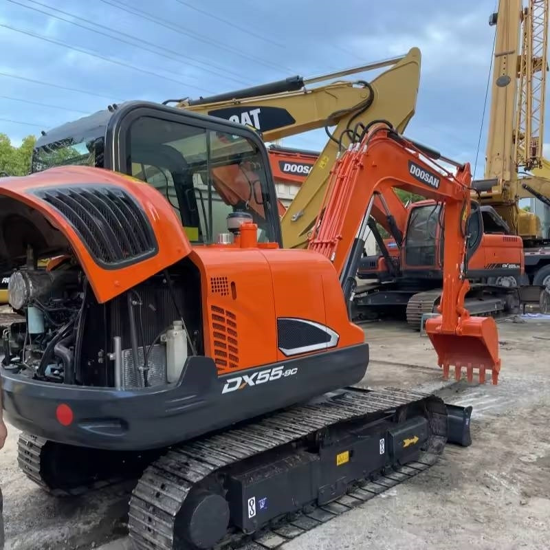 Doosan DX55-9C - Mini excavator: picture 3 Doosan DX55-9C - Mini excavator: picture 3