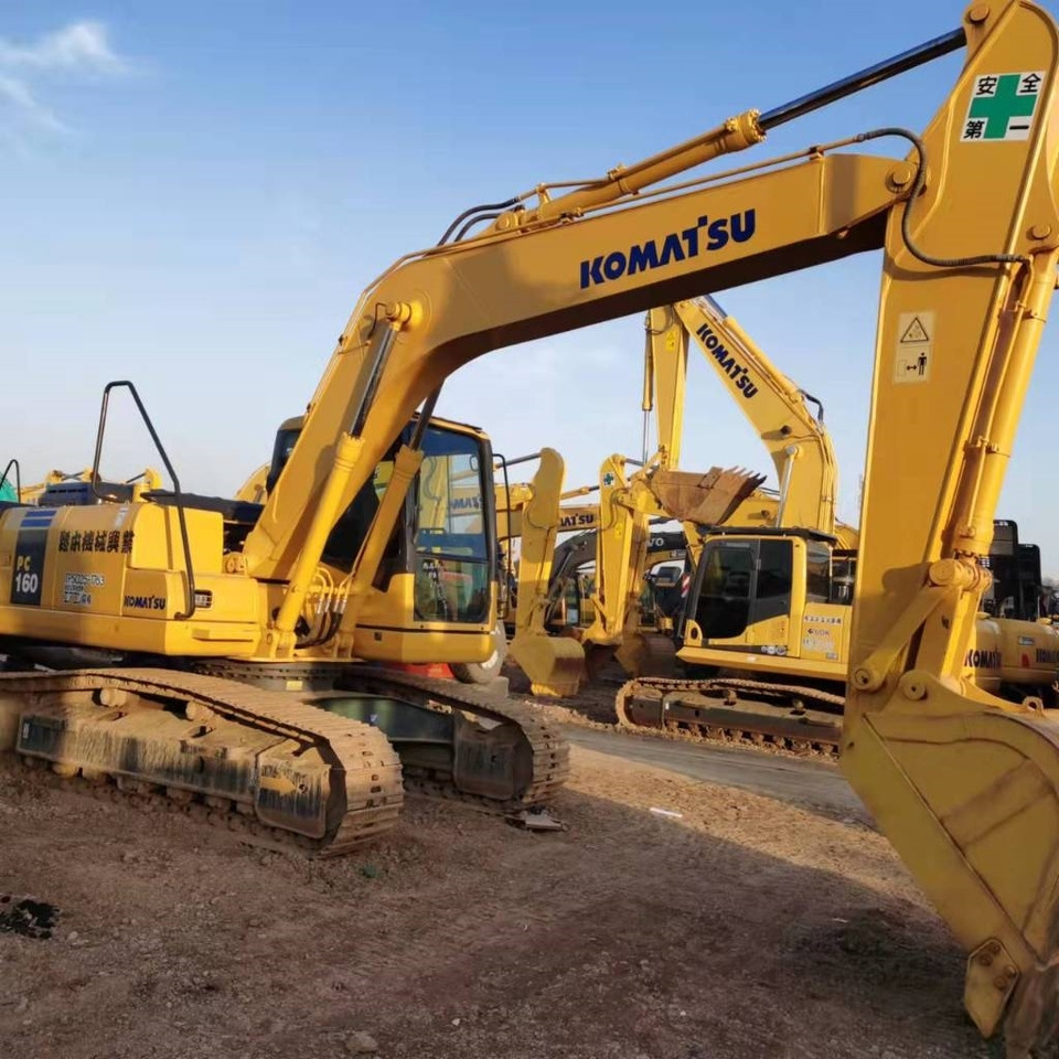 Komatsu PC160-7 - Crawler excavator: picture 1 Komatsu PC160-7 - Crawler excavator: picture 1