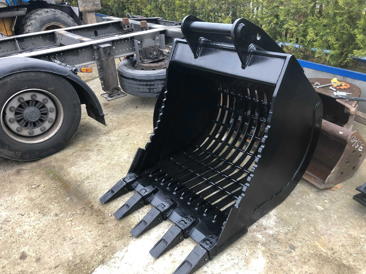 Łyżka przesiewacz do gruzu kamienia 120cm S60 S70 Miller Strickland - Sorting bucket for Excavator: picture 5 Łyżka przesiewacz do gruzu kamienia 120cm S60 S70 Miller Strickland - Sorting bucket for Excavator: picture 5