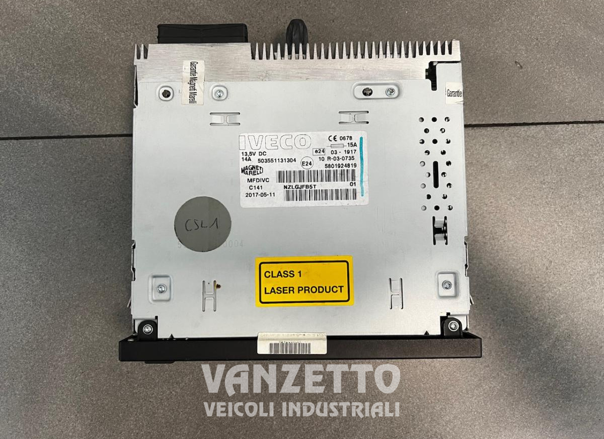 CENTRALINA RADIO NAVIGATORE IVECO STRALIS 5801924819 - 503551131304 - Other machinery: picture 3 CENTRALINA RADIO NAVIGATORE IVECO STRALIS 5801924819 - 503551131304 - Other machinery: picture 3
