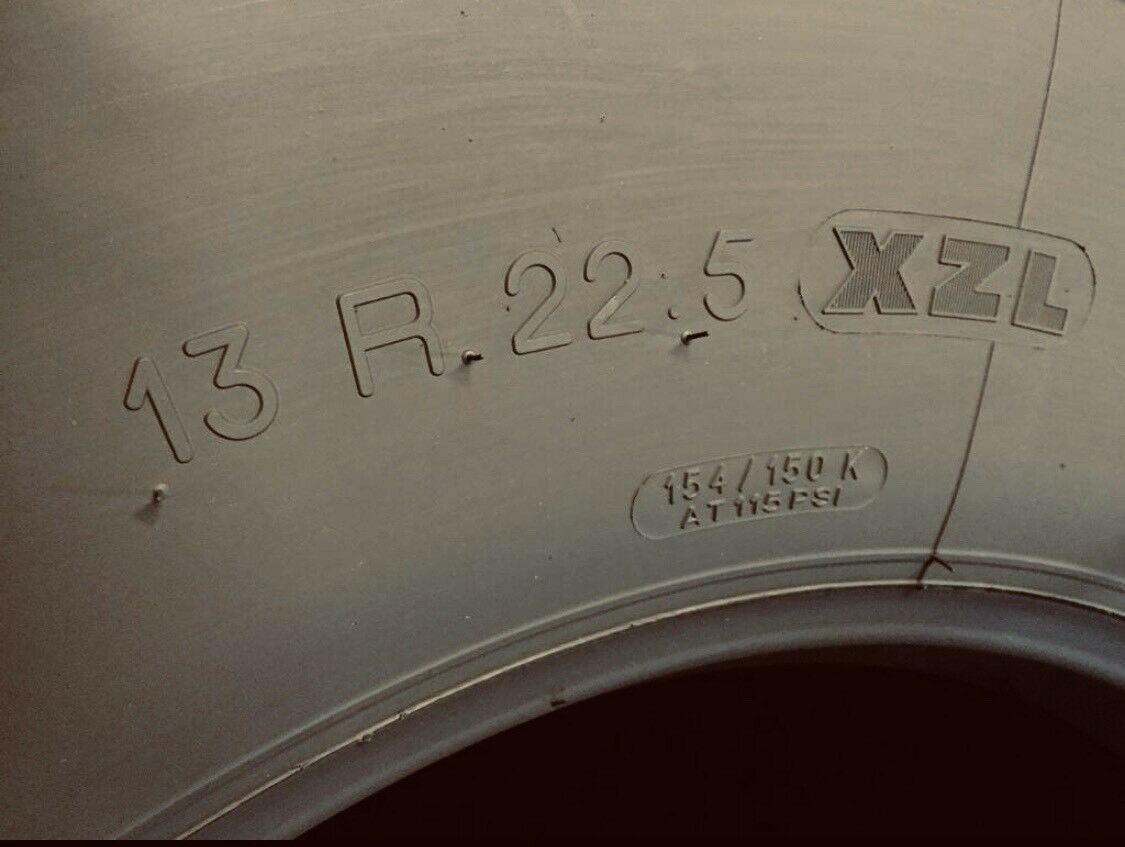 Michelin 13R22.5 Michelin XZL - Tire for Truck: picture 4 Michelin 13R22.5 Michelin XZL - Tire for Truck: picture 4