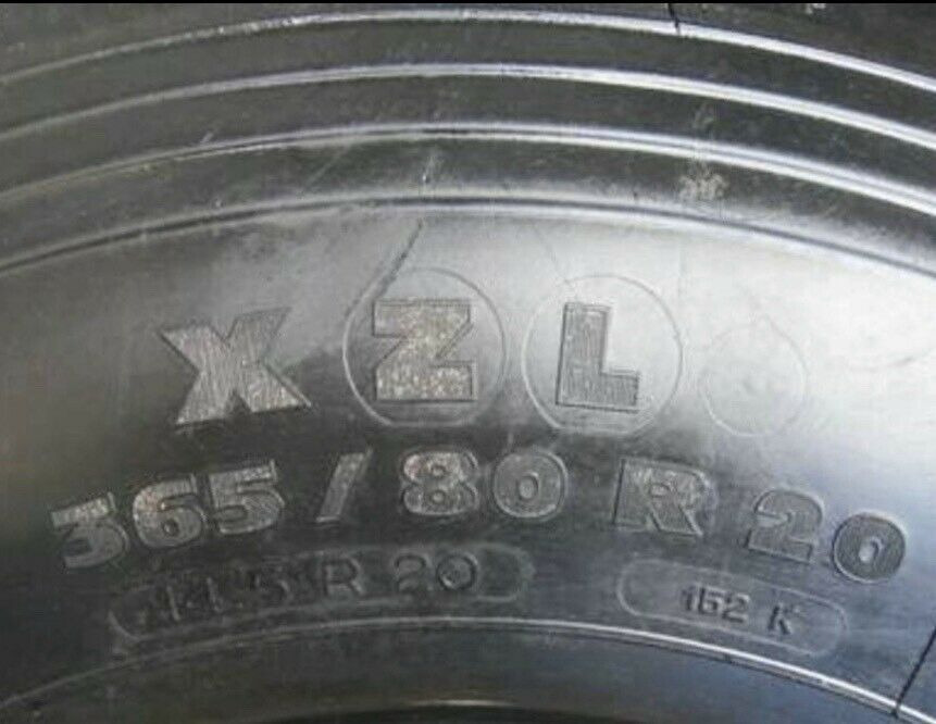 Michelin 365/80 R20_14.5R20 XZL MPT 365/80 R20_14.5R20 XZL MPT - Tire for Truck: picture 2 Michelin 365/80 R20_14.5R20 XZL MPT 365/80 R20_14.5R20 XZL MPT - Tire for Truck: picture 2
