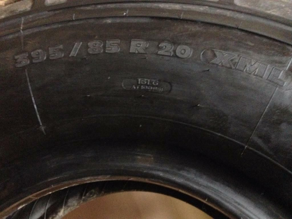 Michelin 395/85r20 Michelin xml, 15.5/80r20 395/85r20 Michelin xml, 15.5/80r20 - Tire for Truck: picture 2 Michelin 395/85r20 Michelin xml, 15.5/80r20 395/85r20 Michelin xml, 15.5/80r20 - Tire for Truck: picture 2