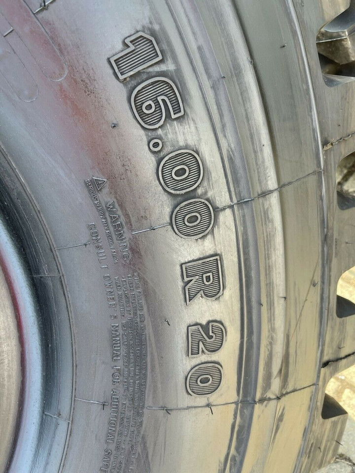 Michelin xzl_1600r20 xzl - Tire for Truck: picture 1 Michelin xzl_1600r20 xzl - Tire for Truck: picture 1