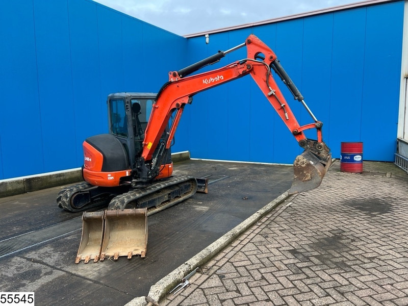 Kubota U 48 29.8 KW, 3 buckets, 2.777 operating hours - Construction machinery: picture 5 Kubota U 48 29.8 KW, 3 buckets, 2.777 operating hours - Construction machinery: picture 5