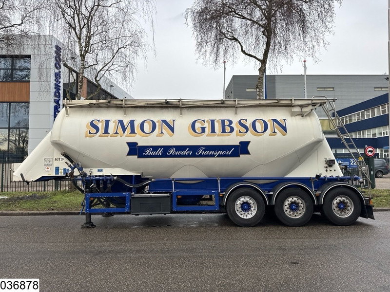 Feldbinder Silo 40.000 Liter, 1 Comp. - Tanker semi-trailer: picture 2 Feldbinder Silo 40.000 Liter, 1 Comp. - Tanker semi-trailer: picture 2