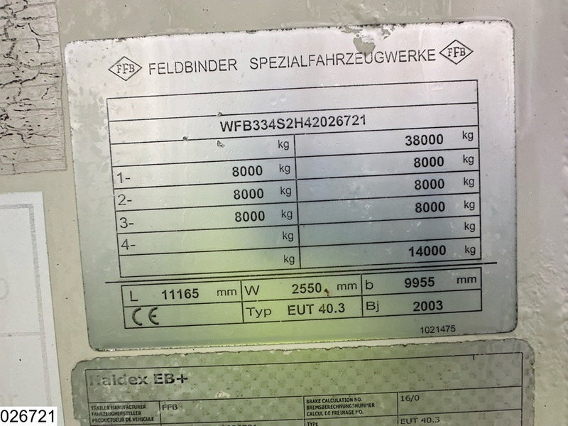 Feldbinder Silo 40.000 Liter leasing Feldbinder Silo 40.000 Liter: picture 10