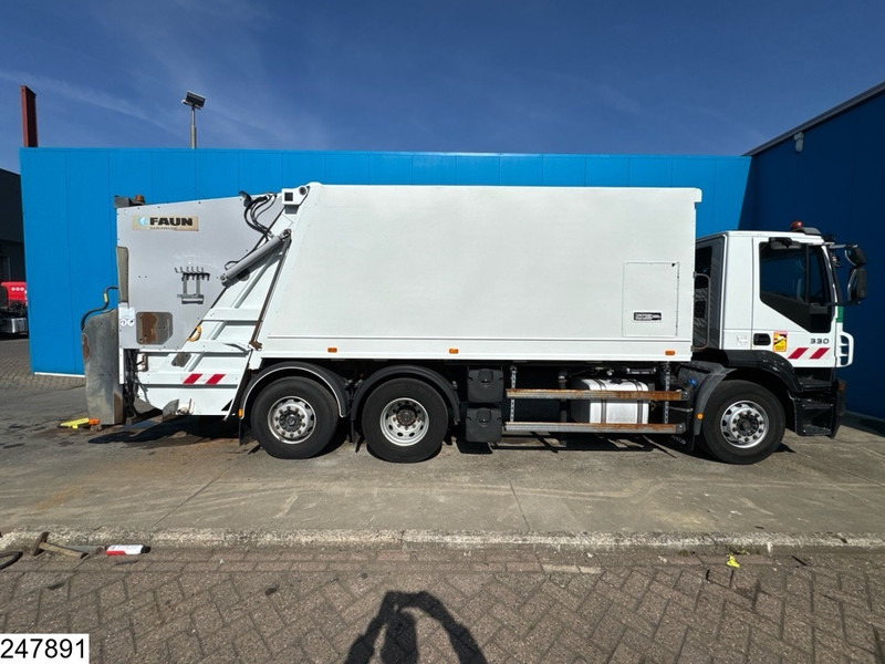Garbage truck Iveco Stralis 330 6x2, EURO 5, Retarder, Faun, Household waste: picture 16