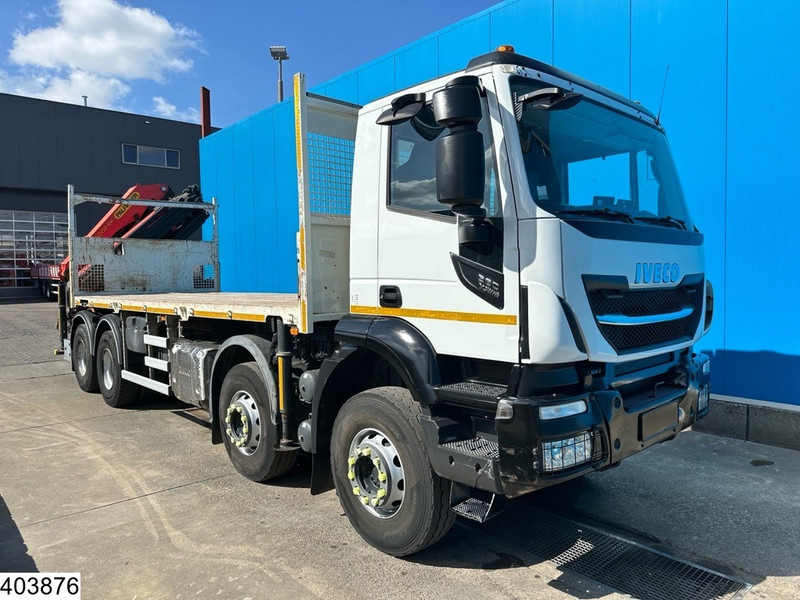Iveco X-Way 360 8x4, EURO 6, Palfinger, Remote, Steel suspenion - Dropside/ Flatbed truck, Crane truck: picture 3 Iveco X-Way 360 8x4, EURO 6, Palfinger, Remote, Steel suspenion - Dropside/ Flatbed truck, Crane truck: picture 3