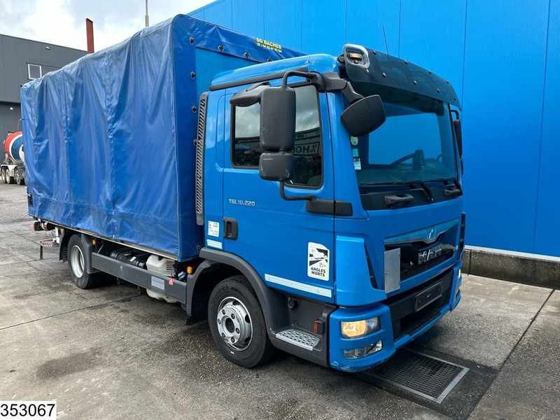 MAN TGL 10 220 - Curtain side truck: picture 3 MAN TGL 10 220 - Curtain side truck: picture 3