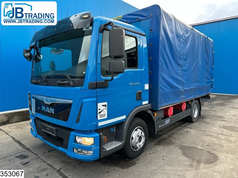 MAN TGL 10 220 - Curtain side truck: picture 1 MAN TGL 10 220 - Curtain side truck: picture 1