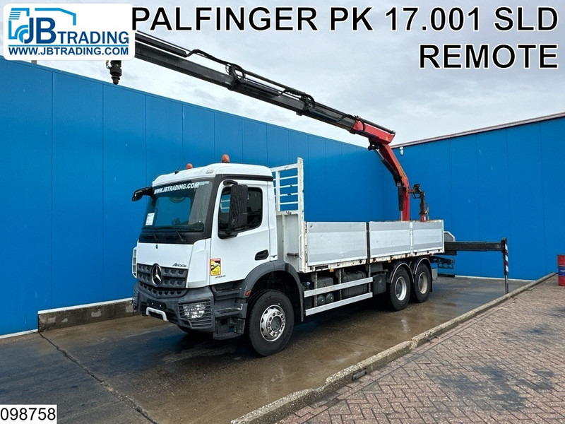 Mercedes-Benz Arocs 2640 6X4, EURO 6, Retarder, Palfinger - Dropside/ Flatbed truck, Crane truck: picture 1 Mercedes-Benz Arocs 2640 6X4, EURO 6, Retarder, Palfinger - Dropside/ Flatbed truck, Crane truck: picture 1
