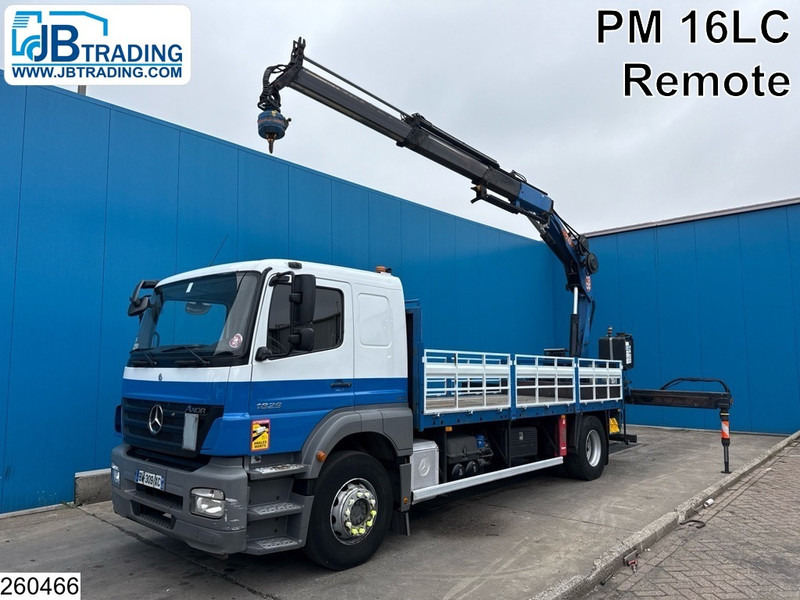 Mercedes-Benz Axor 1829 Manual, PM, Remote control - Dropside/ Flatbed truck, Crane truck: picture 1 Mercedes-Benz Axor 1829 Manual, PM, Remote control - Dropside/ Flatbed truck, Crane truck: picture 1