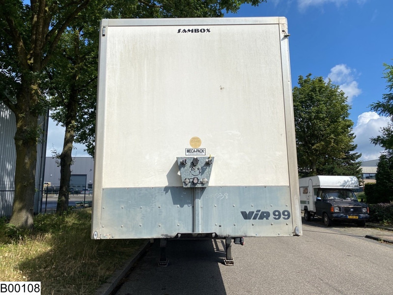 Closed box semi-trailer Samro gesloten bak Mega, Jumbo: picture 8