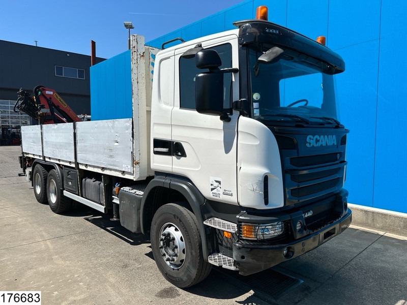 Scania G 440 6X4, EURO 6, Retarder, Palfinger - Dropside/ Flatbed truck, Crane truck: picture 3 Scania G 440 6X4, EURO 6, Retarder, Palfinger - Dropside/ Flatbed truck, Crane truck: picture 3
