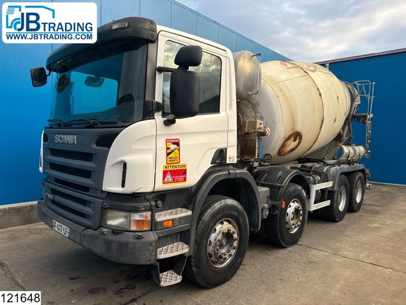 Scania P 380 8x4, EURO 4, CIFA, 9m3, Manual transmission - Concrete mixer truck: picture 1 Scania P 380 8x4, EURO 4, CIFA, 9m3, Manual transmission - Concrete mixer truck: picture 1