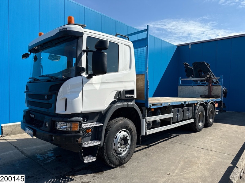 Scania P 410 6x4, EURO 6, Retarder, HIAB, Remote - Dropside/ Flatbed truck, Crane truck: picture 3 Scania P 410 6x4, EURO 6, Retarder, HIAB, Remote - Dropside/ Flatbed truck, Crane truck: picture 3