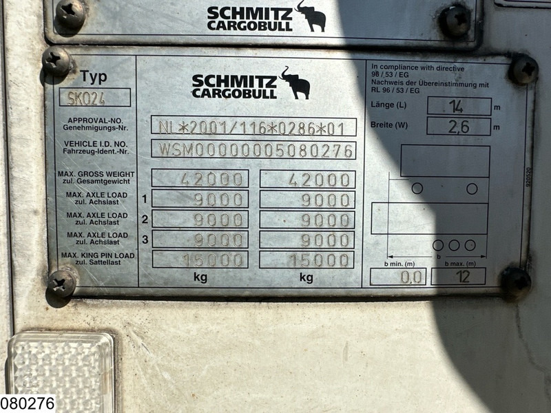 Schmitz Cargobull Koel vries Carrier Vector 1550, Dhollandia - Refrigerator semi-trailer: picture 4 Schmitz Cargobull Koel vries Carrier Vector 1550, Dhollandia - Refrigerator semi-trailer: picture 4