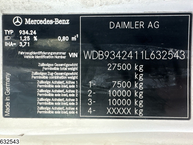 Tractor unit Mercedes-Benz Actros 2641 6x4, EURO 5, Liebherr, 10m3: picture 7 Tractor unit Mercedes-Benz Actros 2641 6x4, EURO 5, Liebherr, 10m3: picture 7