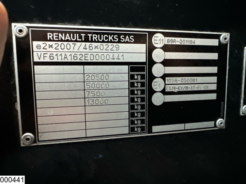 Tractor unit Renault T 460 EURO 6, PTO, ADR: picture 7 Tractor unit Renault T 460 EURO 6, PTO, ADR: picture 7