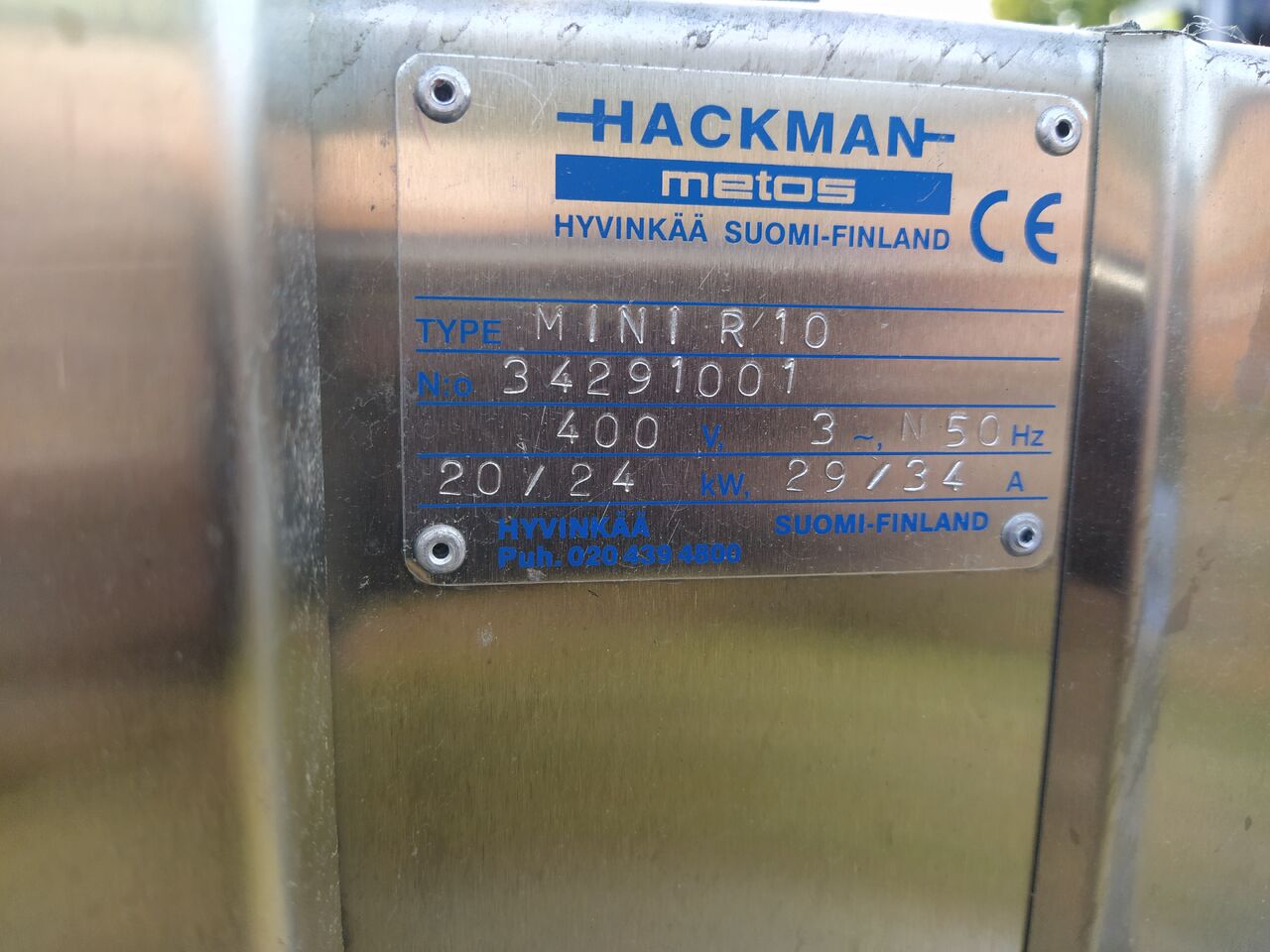 METOS Mini R10 - Bakery equipment: picture 2 METOS Mini R10 - Bakery equipment: picture 2