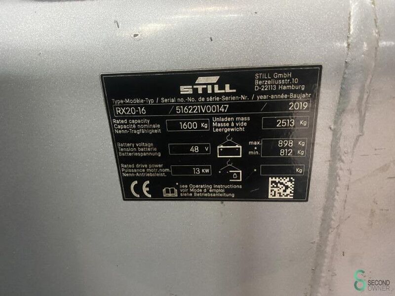 Still RX20-16 - Electric forklift: picture 5 Still RX20-16 - Electric forklift: picture 5