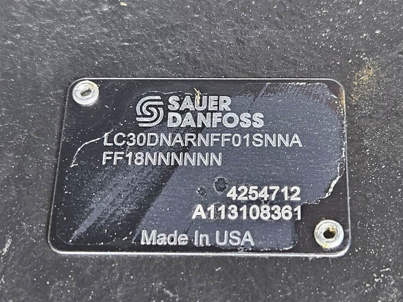 ATN PIAF1000R-Sauer Danfoss LC30DNARN-Hydraulic motor - Hydraulics for Construction machinery: picture 3 ATN PIAF1000R-Sauer Danfoss LC30DNARN-Hydraulic motor - Hydraulics for Construction machinery: picture 3