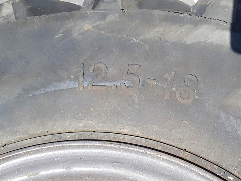 Ahlmann AS50-Solideal 12.5-18-Dunlop 12.5R18-Tire/Reifen - Wheels and tires for Construction machinery: picture 5 Ahlmann AS50-Solideal 12.5-18-Dunlop 12.5R18-Tire/Reifen - Wheels and tires for Construction machinery: picture 5