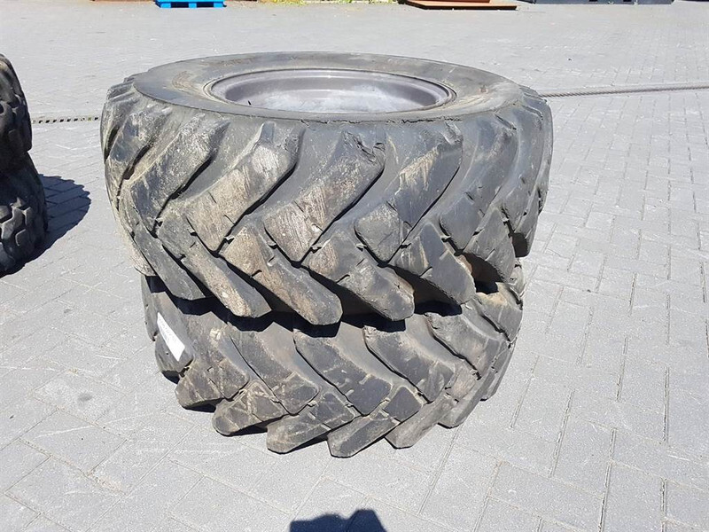 Ahlmann AS50-Solideal 12.5-18-Dunlop 12.5R18-Tire/Reifen - Wheels and tires for Construction machinery: picture 2 Ahlmann AS50-Solideal 12.5-18-Dunlop 12.5R18-Tire/Reifen - Wheels and tires for Construction machinery: picture 2