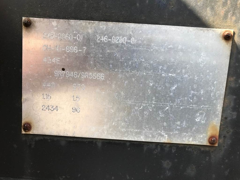 Cat 434 E - 1,85 mtr - Bucket/Schaufel/Dichte bak - Bucket for Construction machinery: picture 3 Cat 434 E - 1,85 mtr - Bucket/Schaufel/Dichte bak - Bucket for Construction machinery: picture 3