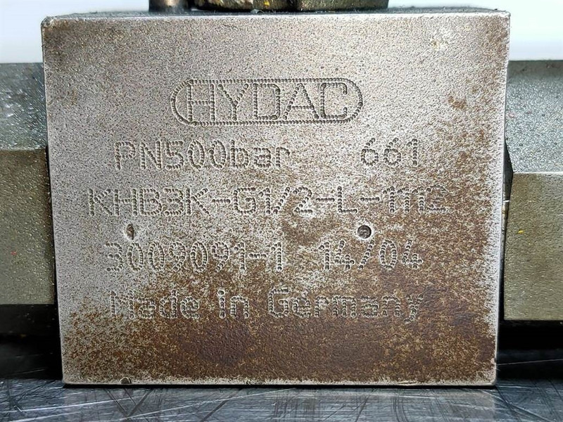 Cat 928G-Hydac KHB3K-G1/2-Ball valve/Kugelhahn - Hydraulics: picture 3 Cat 928G-Hydac KHB3K-G1/2-Ball valve/Kugelhahn - Hydraulics: picture 3